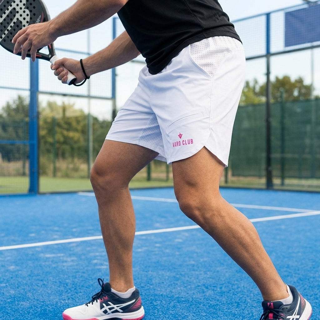 Slick Shorts — Classic White