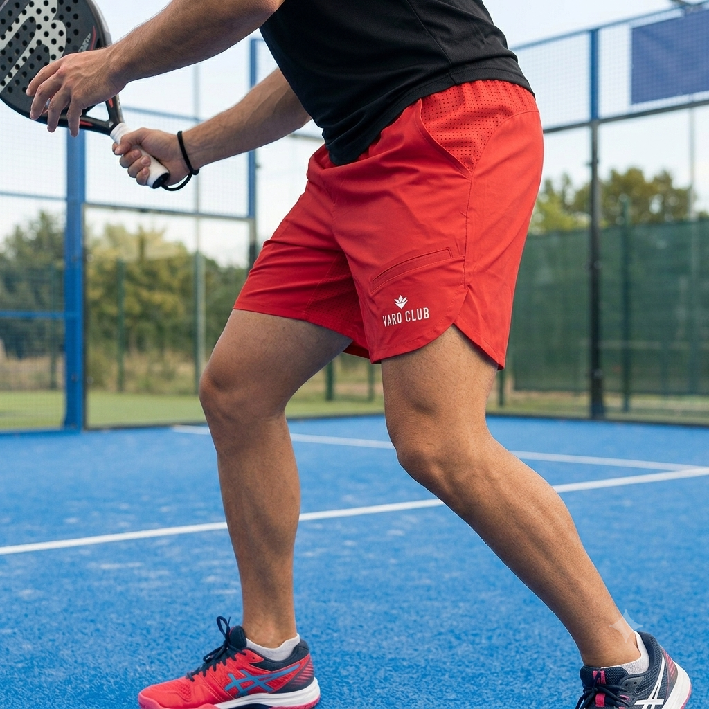 Slick Shorts — Riviera Red