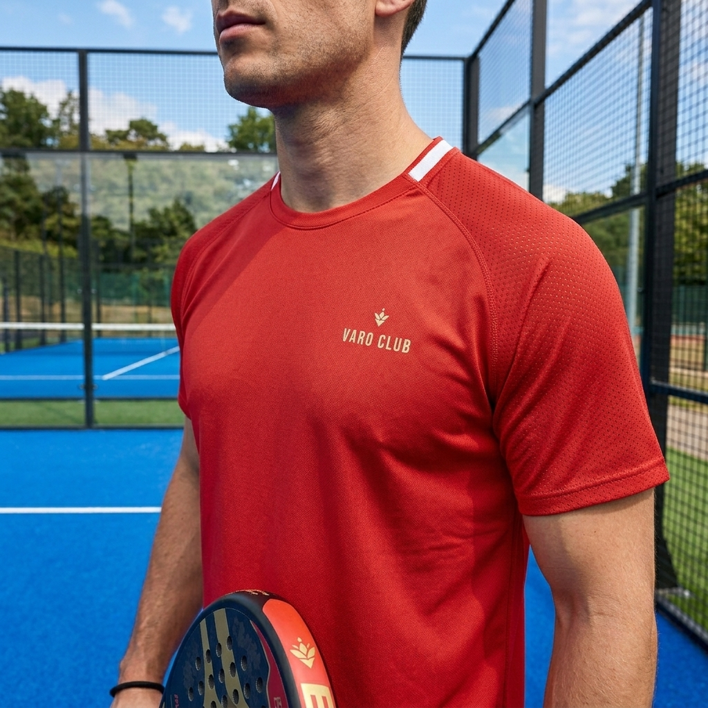 Smash T-Shirt — Riviera Red
