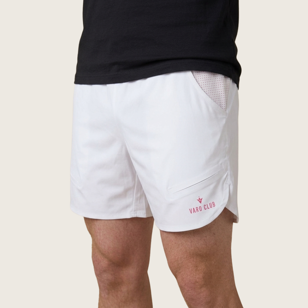 Slick Shorts — Classic White