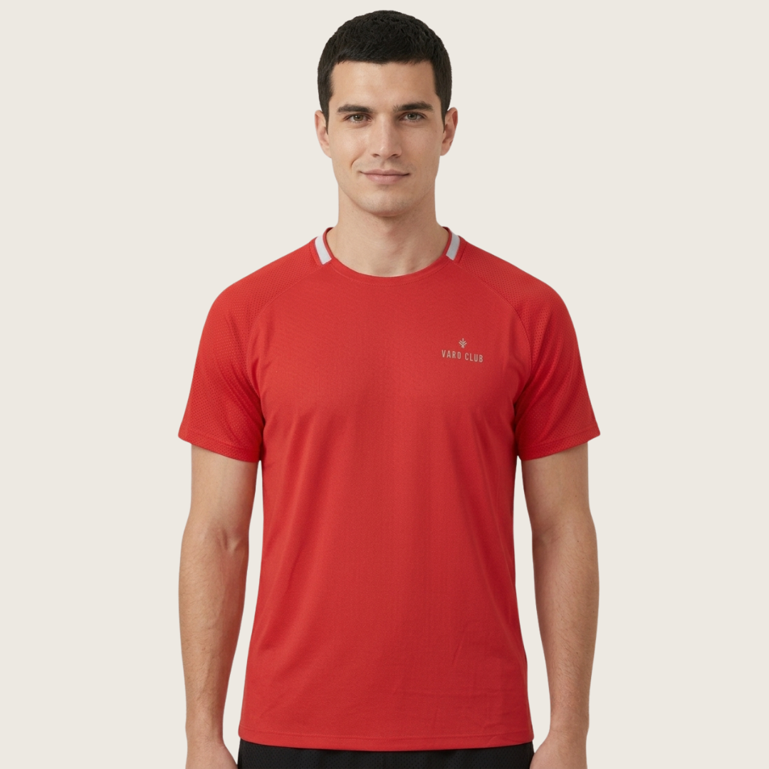 Smash T-Shirt — Riviera Red