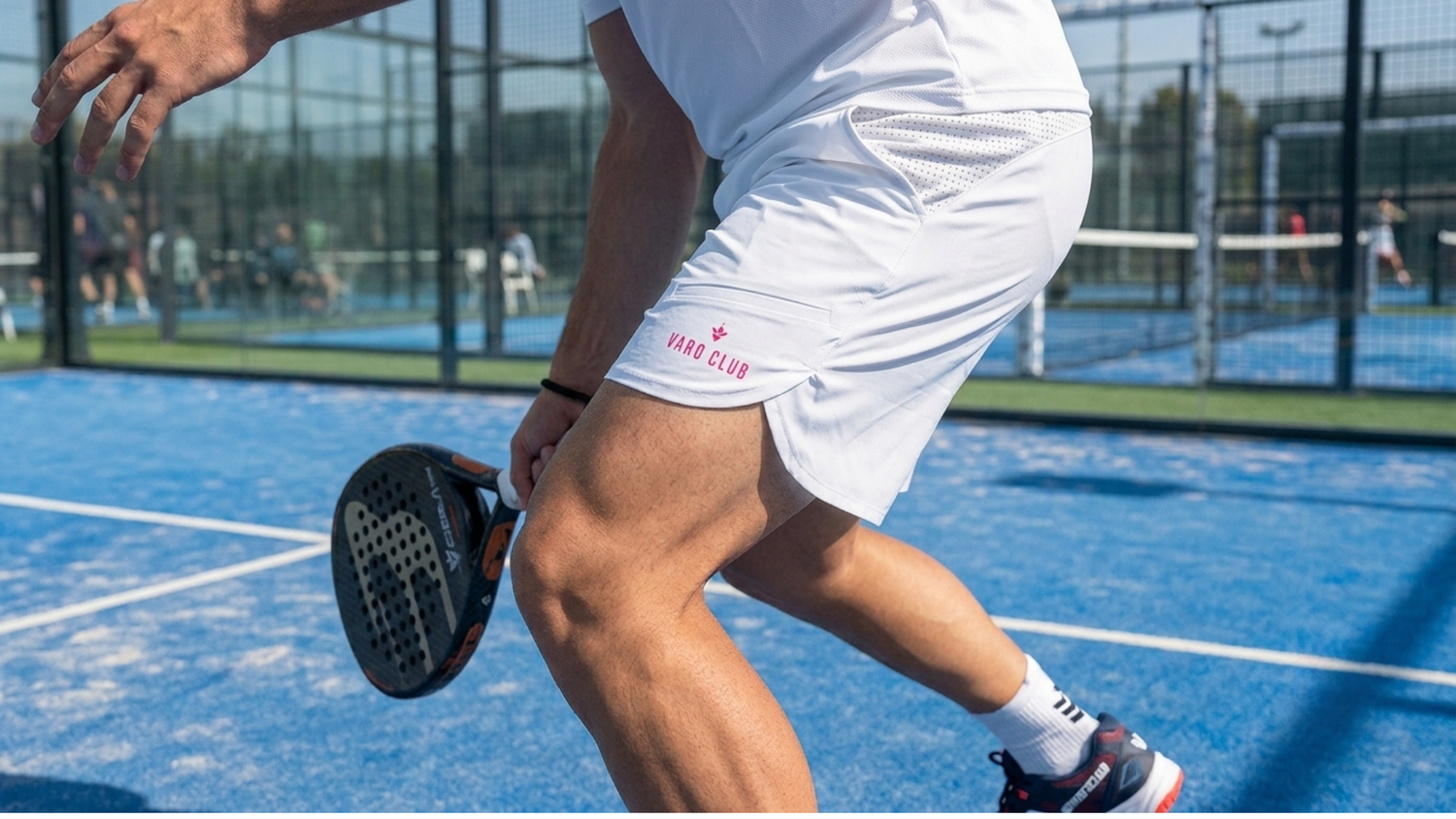 Slick Shorts — Classic White