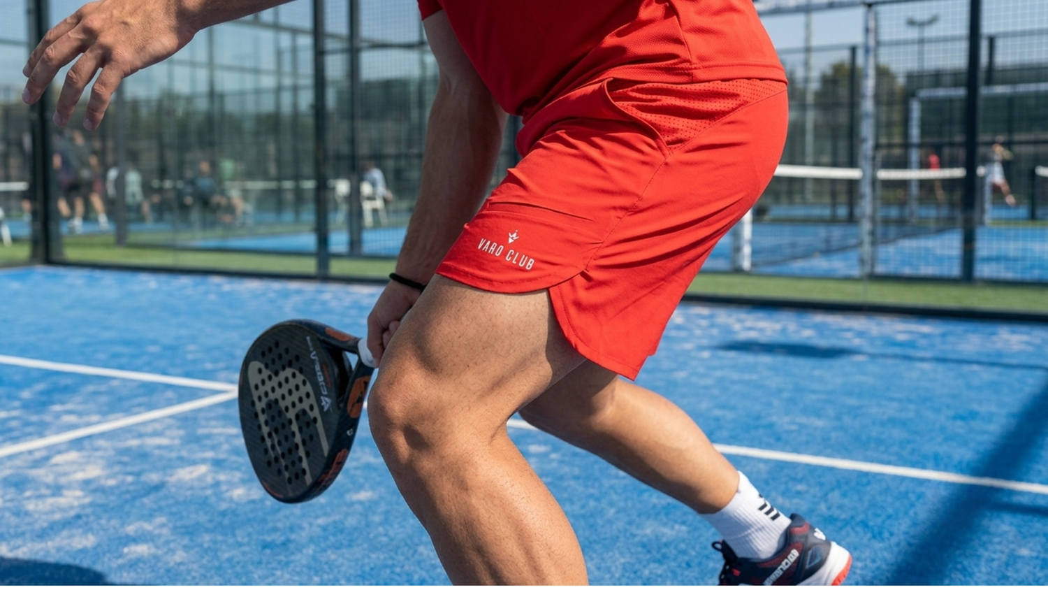Slick Shorts — Riviera Red