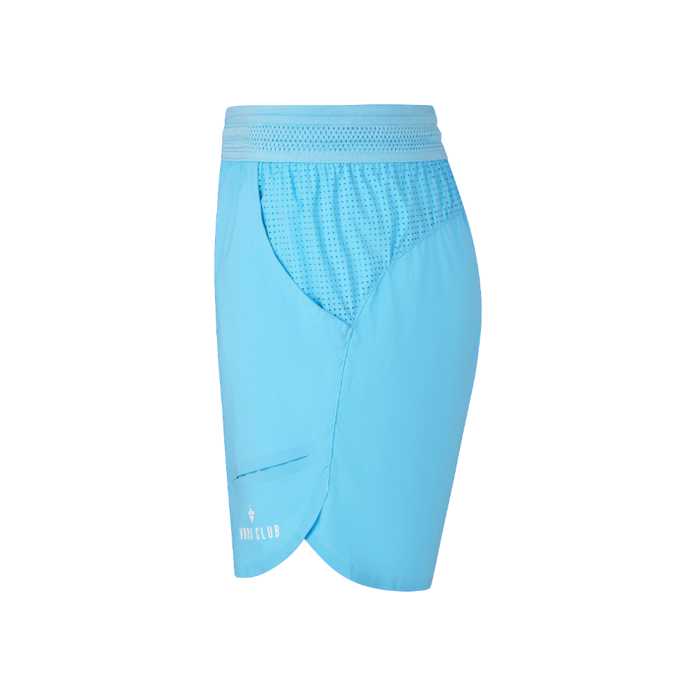 Slick Shorts — Azure Blue