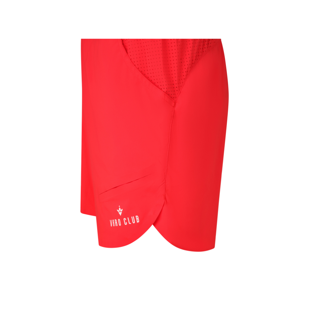 Slick Shorts — Riviera Red