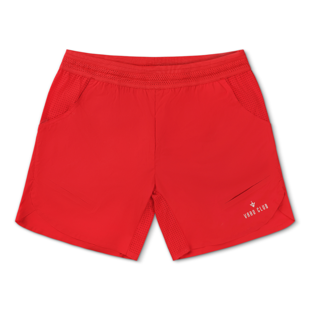Slick Shorts — Riviera Red
