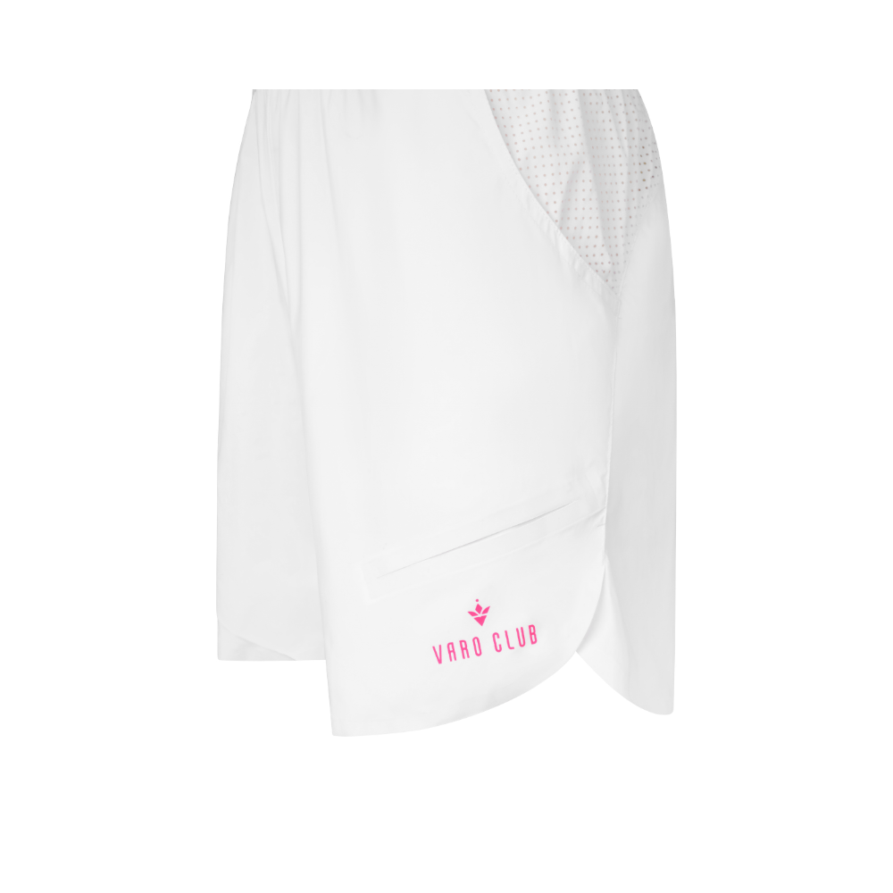 Slick Shorts — Classic White