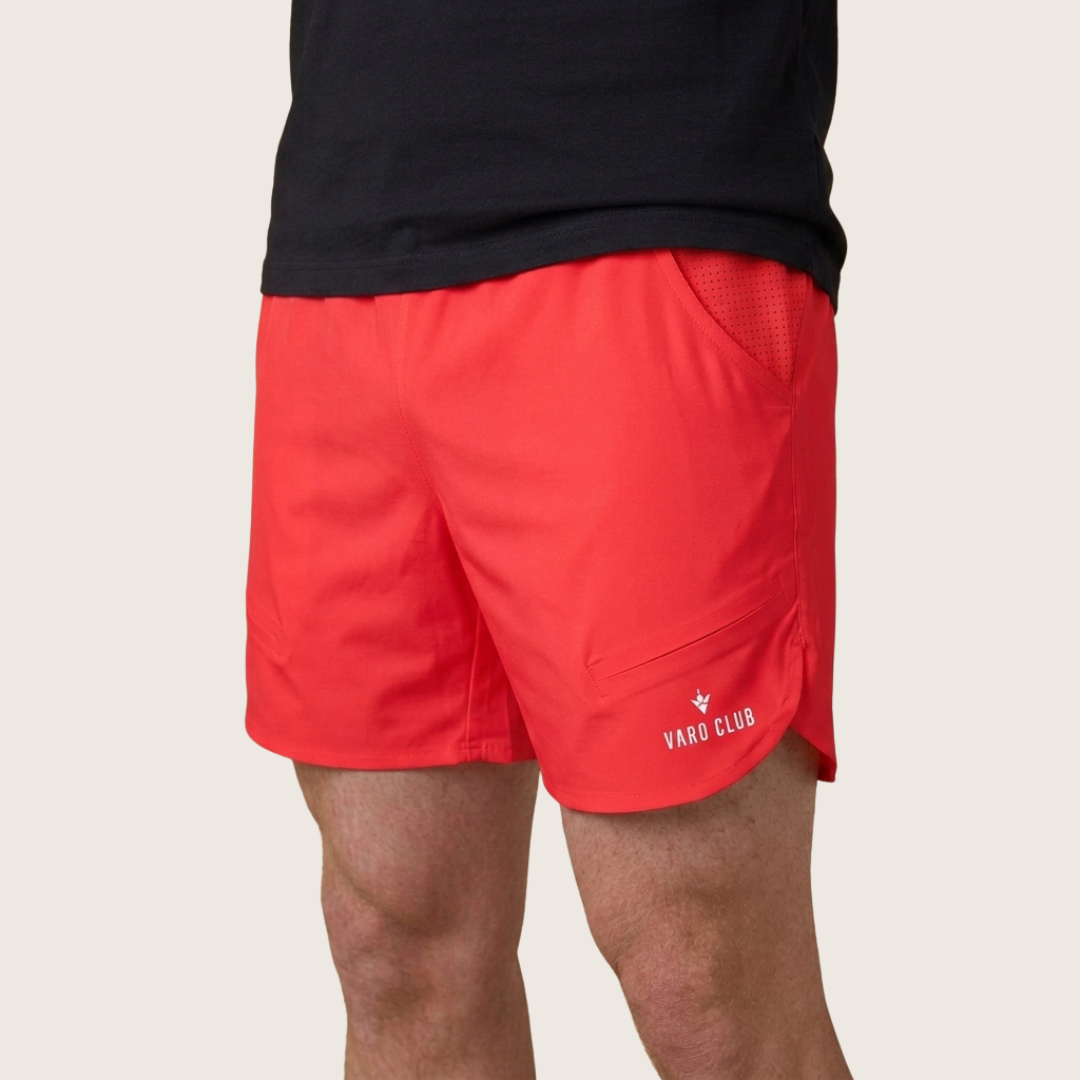 Slick Shorts — Riviera Red